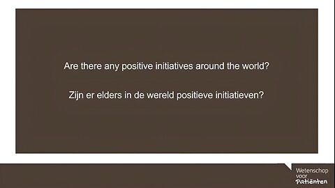 Are there any positive initiatives around the world? - Dr. Nigel Speight (Paediatrian)