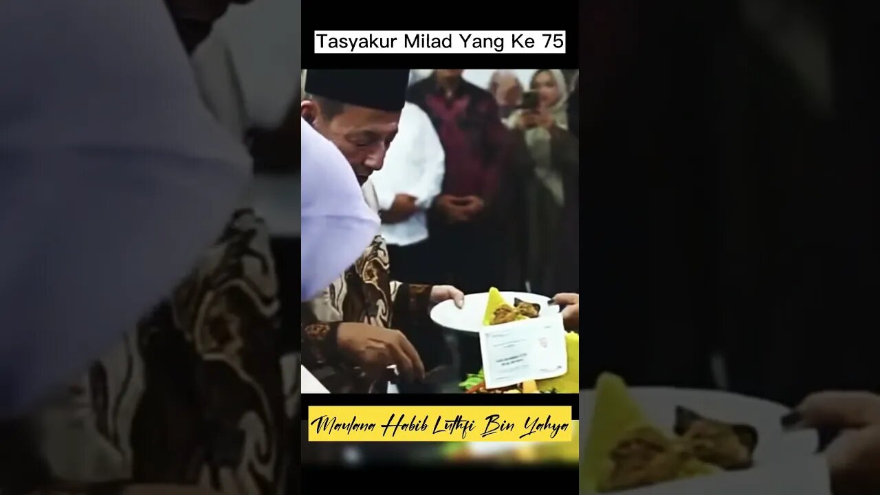 Syekh Maulana Habib Luthfi Pekalongan || Tasyakur Milad Ke 75