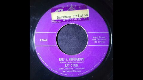 Kay Starr – Half a Photograph