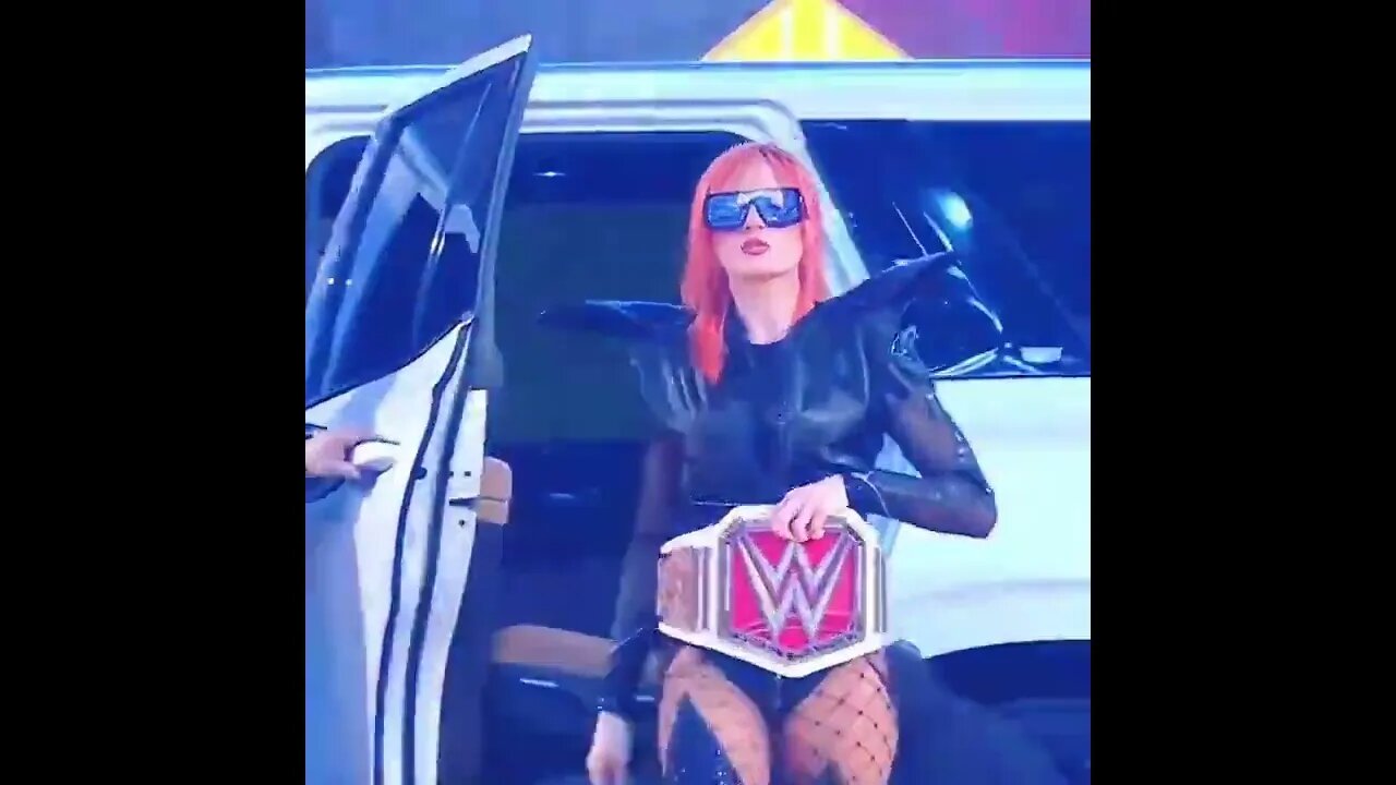 Big Time Becky Lynch Entrance status #beckylynch #wwe