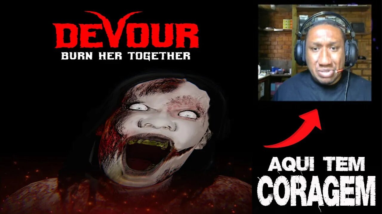 JOGO DE TERROR DEVOUR GAMEPLAY (CONHECENDO O GAME )