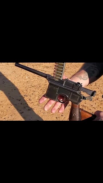 C96 "Broomhandle" WW1 SBR! #shorts