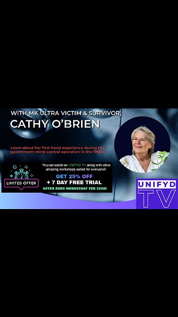 Cathy O’Brien: MK-ULTRA victim & survivor (TRAILER)