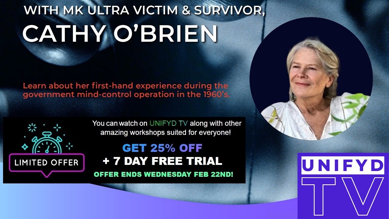 Cathy O’Brien: MK-ULTRA victim & survivor (TRAILER)