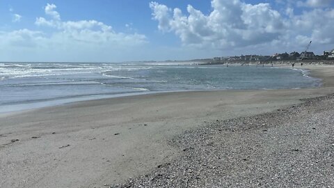 Walk on the beach and a breath of salt air!