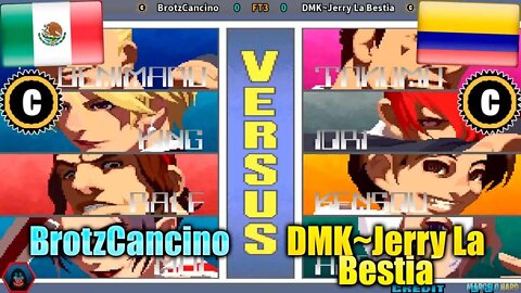 The King of Fighters 2001 (BrotzCancino Vs. DMK~Jerry La Bestia) [Mexico Vs. Colombia]