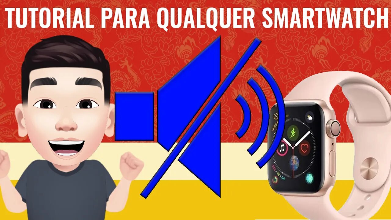 Como Fazer Parar de Sair Som no seu SmartWatch