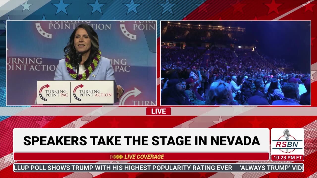 FULL SPEECH: Tulsi Gabbard Delivers Remarks in Las Vegas, NV