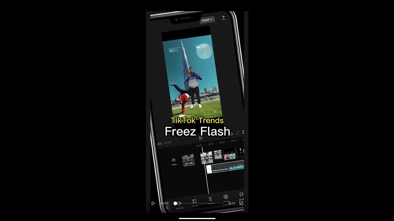 CapCut TUTORIAL - FREEZ FLASH