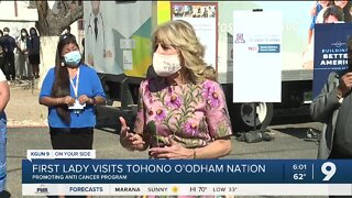 First Lady visits Tohono O’odham health clinic