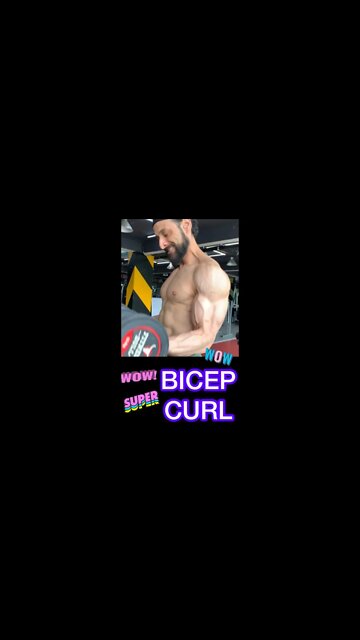 🔥💪🏻 BICEP CURL #shorts #youtubeshorts