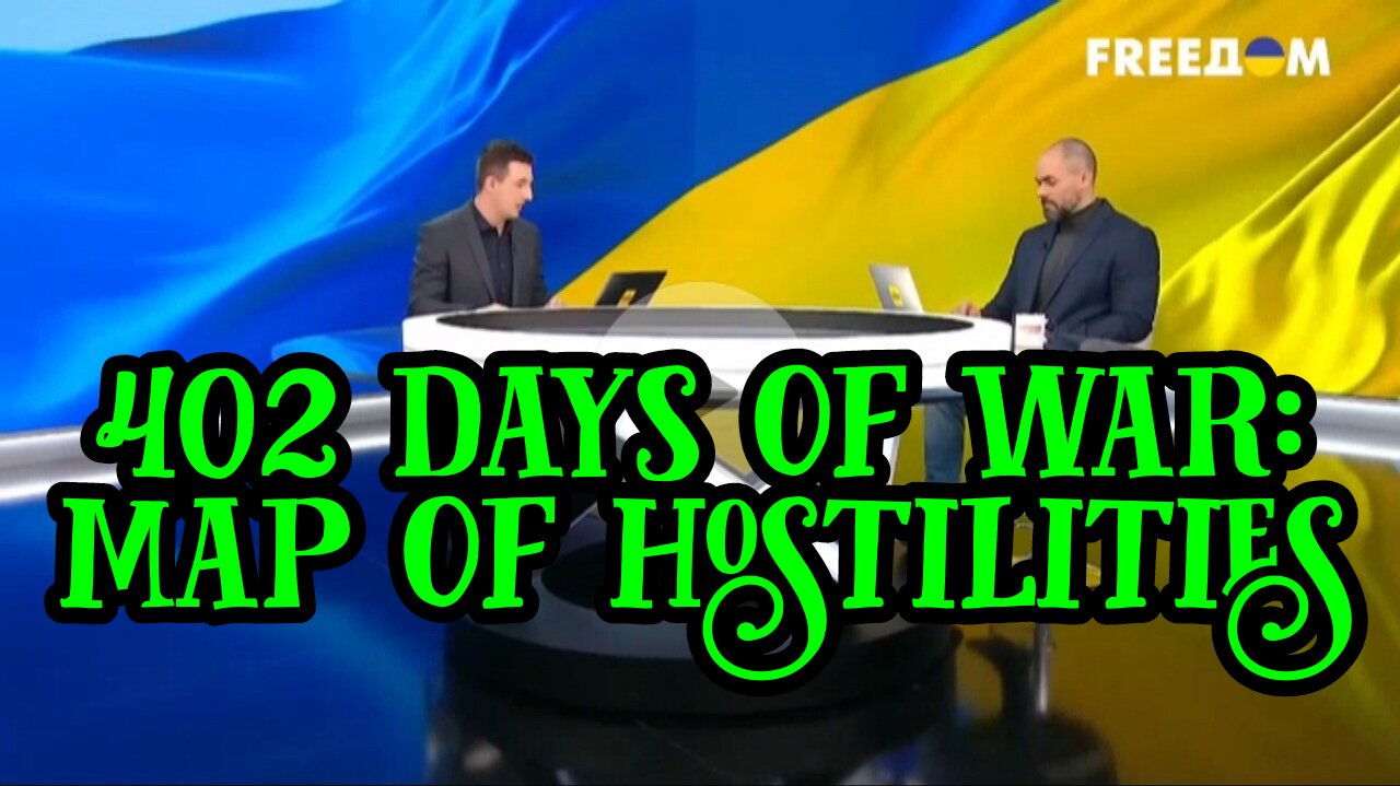 402 days of war: map of hostilities