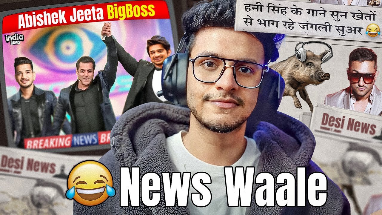 Indian News Media Roast