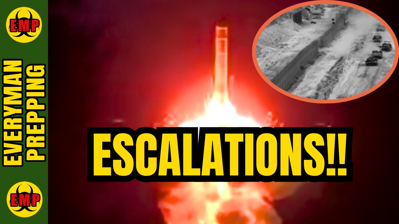 ⚡ALERT: World War Escalations: Hamas Visits Russia - Israel Raids Gaza - Iran Conducts Drills