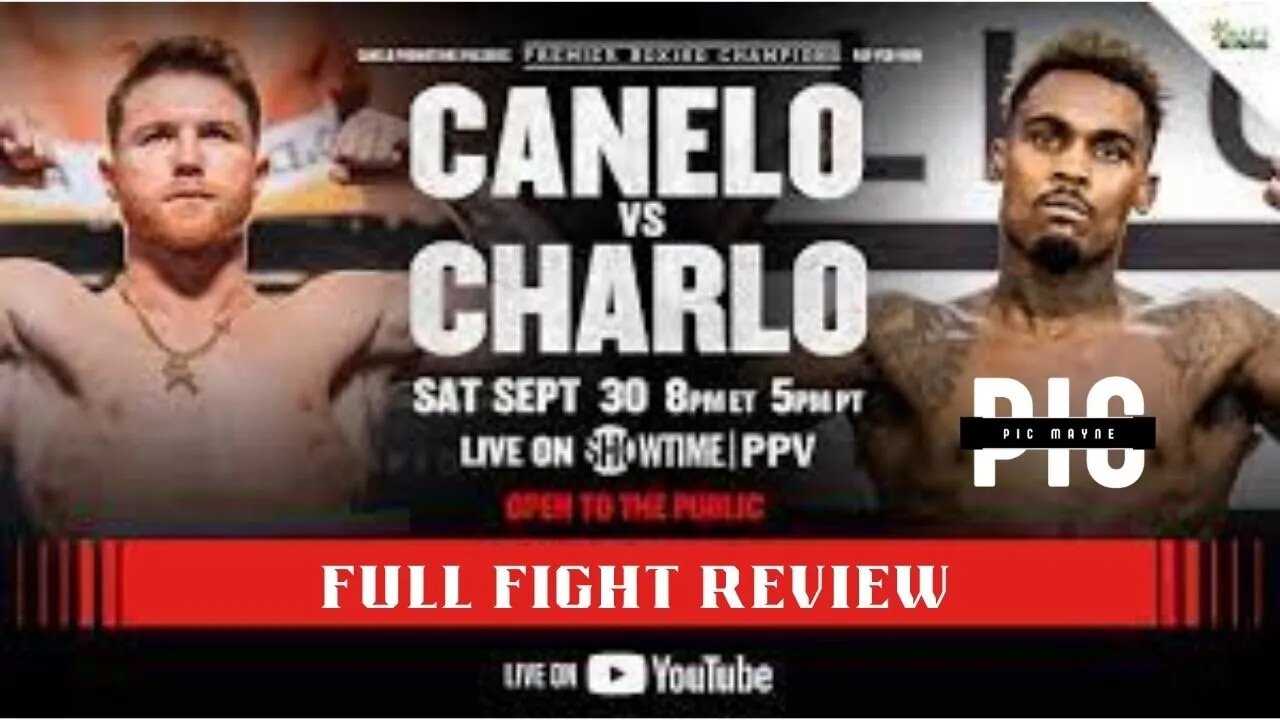 Canelo Vs Charlo Live Fight