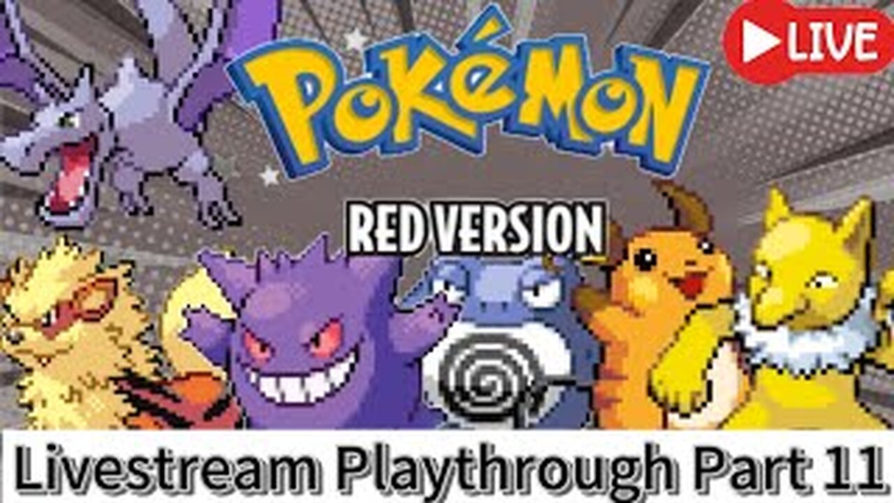 (LIVE) Pokémon Red Randomised Part:11