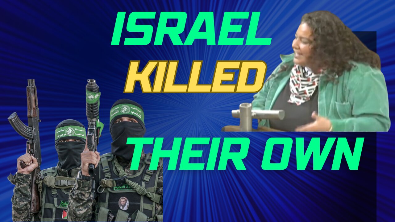 Mocking Oakland Leftists who Claim Israel Murdered Own Citizens, not Hamas