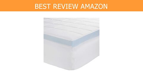 AmazonBasics Down Alternative Gusseted Mattress Topper Review