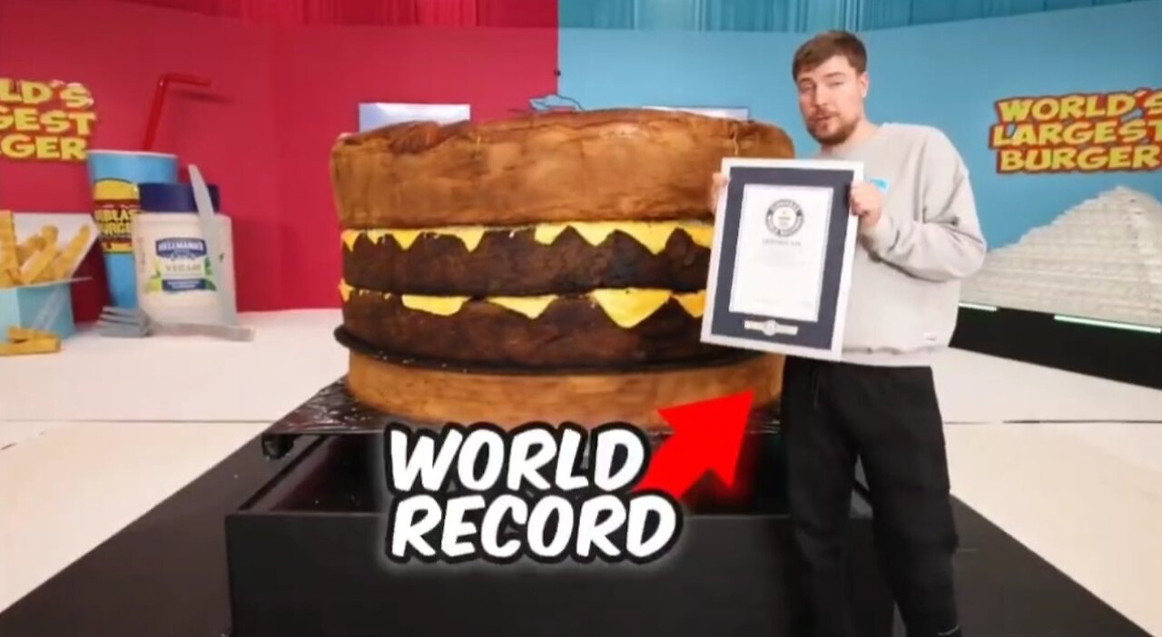 World's largest burger ever