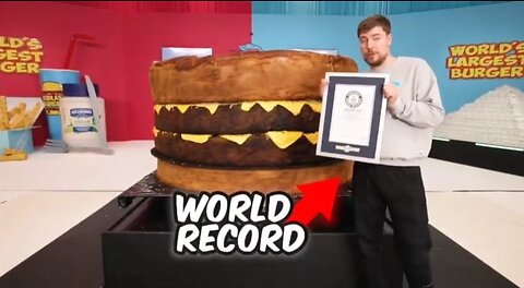 World's largest burger ever