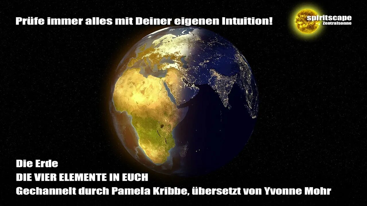 Die Erde - DIE VIER ELEMENTE IN EUCH