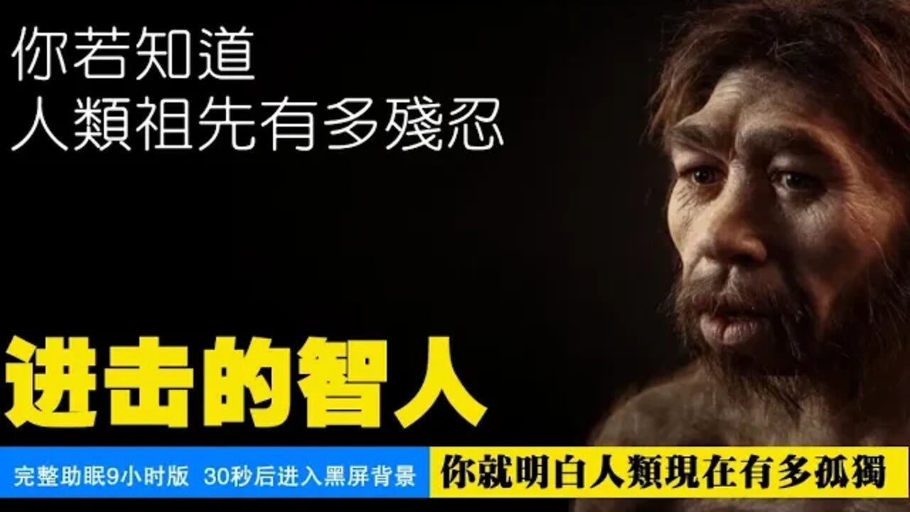 《進擊的智人》助眠完整版9小時 #考古學 #無唱助眠 #黑屏省電背景 #講歷史 #助眠 #考古藝術家 #考古古墓