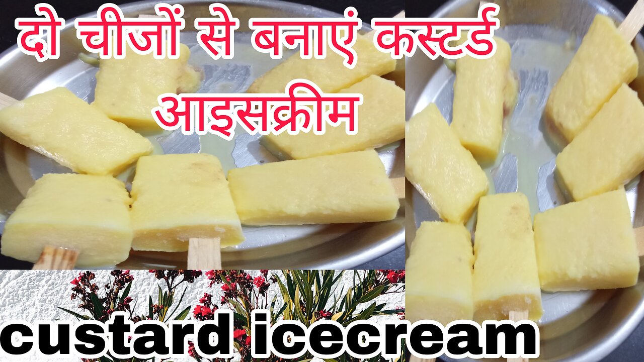 ice cream recipe, custard ice cream recipe