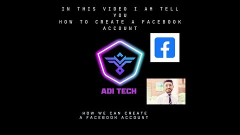 How we can create Facebook account