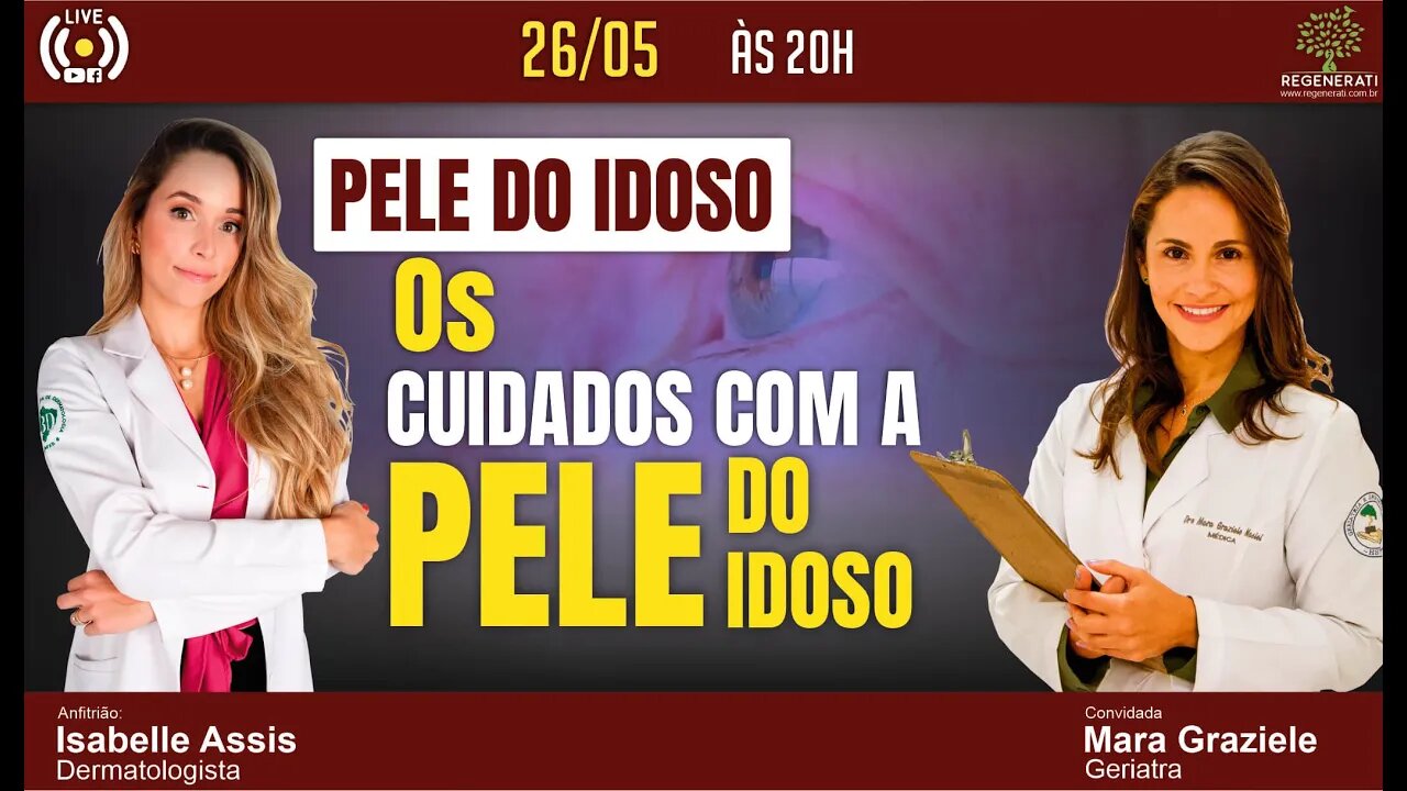 Os cuidados com a pele de um Idoso.