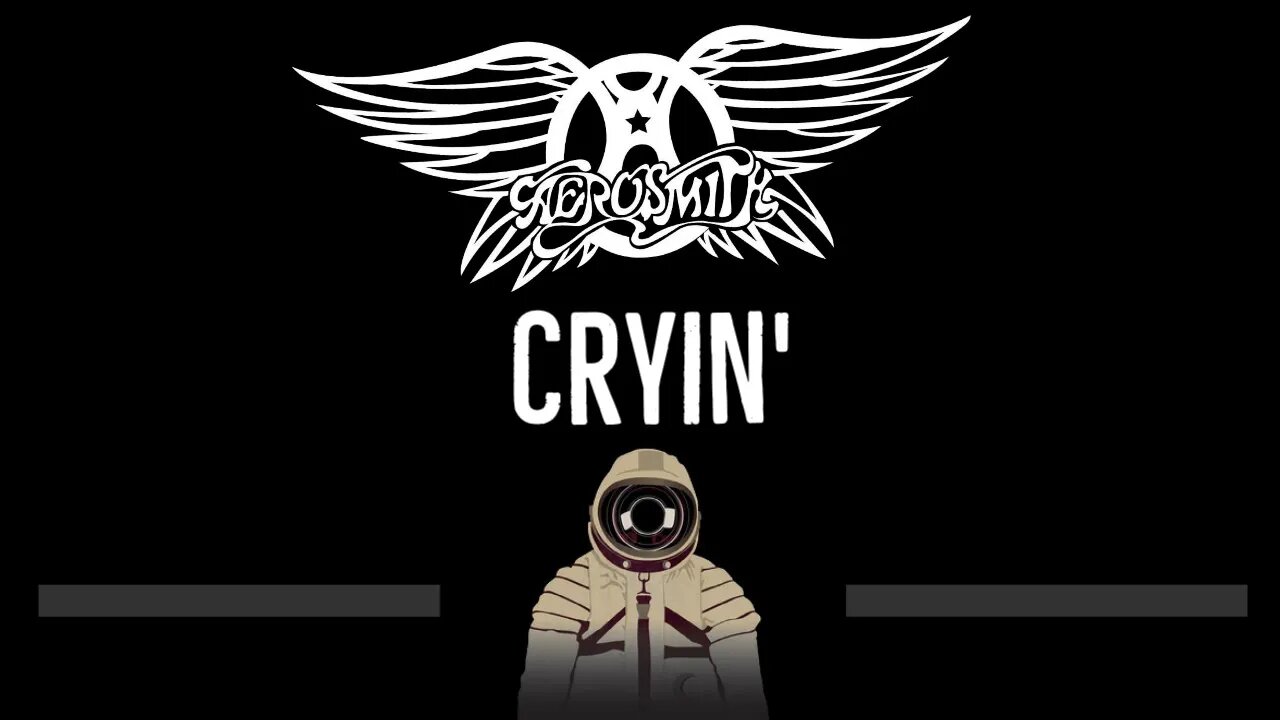 Aerosmith • Cryin (CC) 🎤 [Karaoke] [Instrumental Lyrics]