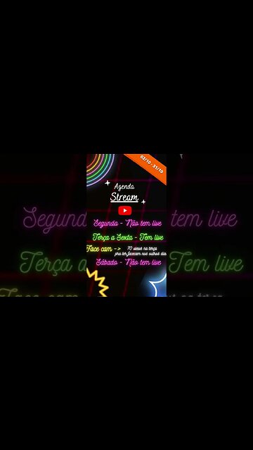 #outubro #agenda #Live #brawlstars #terror #game #karaoke #YouTube #trovolive
