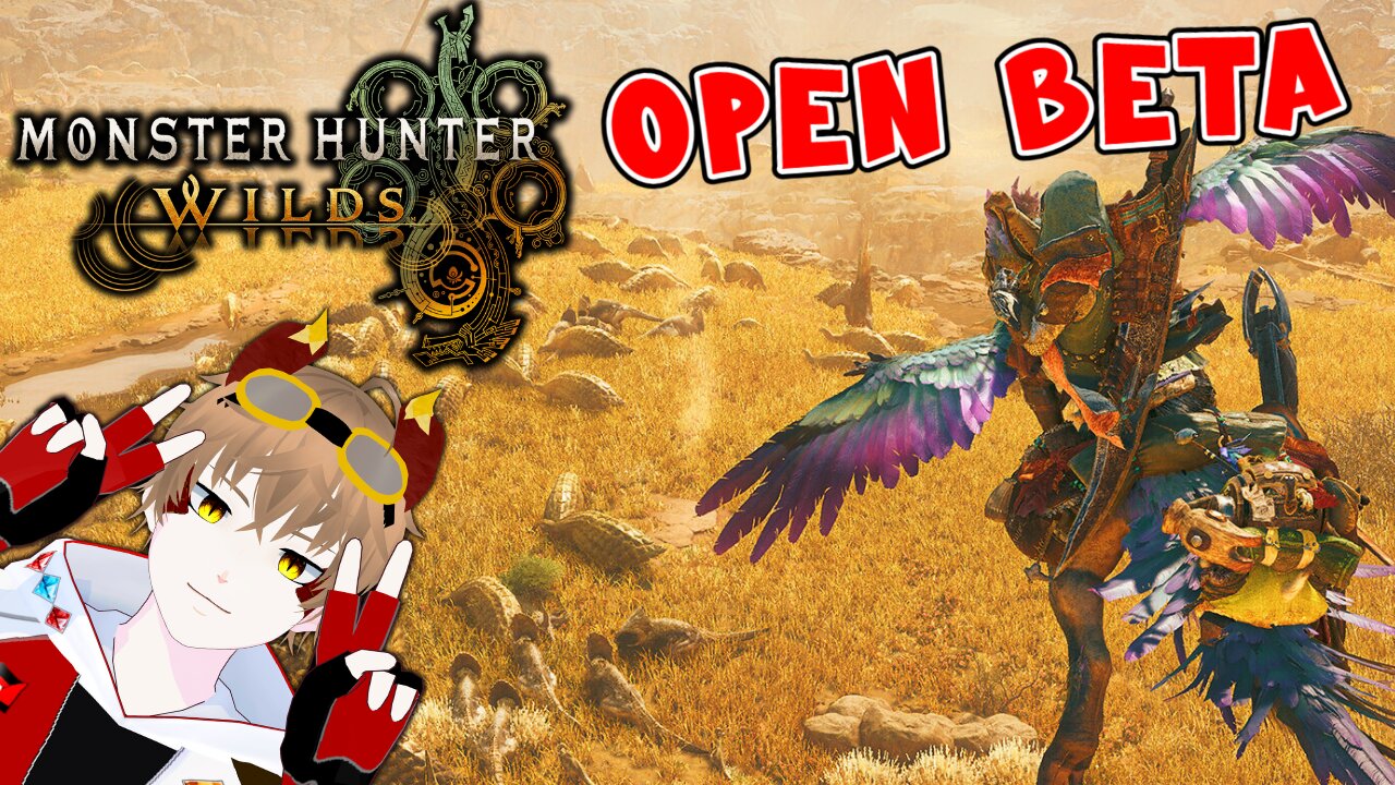 FIRST TIME OPEN BETA SESSION!【Monster Hunter Wilds】