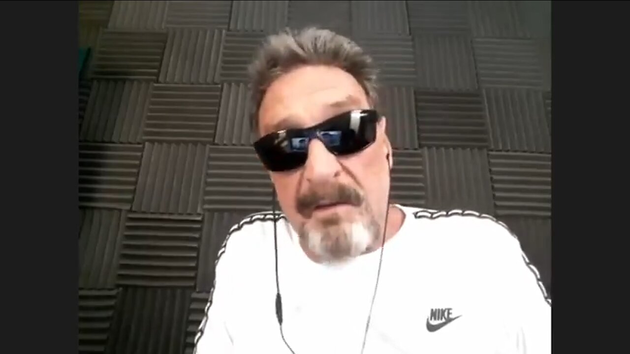 Flashback - John McAfee - You Are In The Matrix - HaloRock