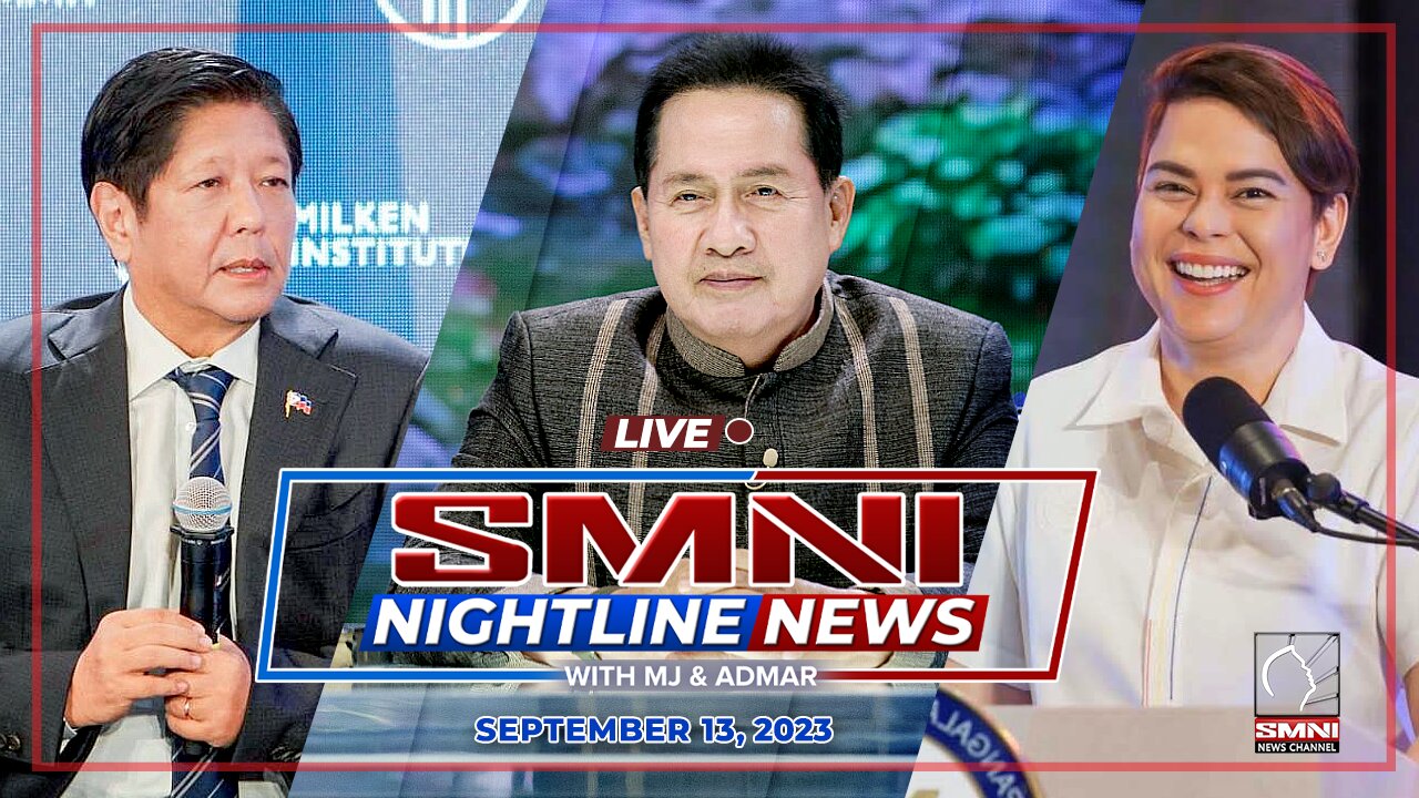 SMNI Nightline News with Admar Vilando & MJ Mondejar | September 13, 2023