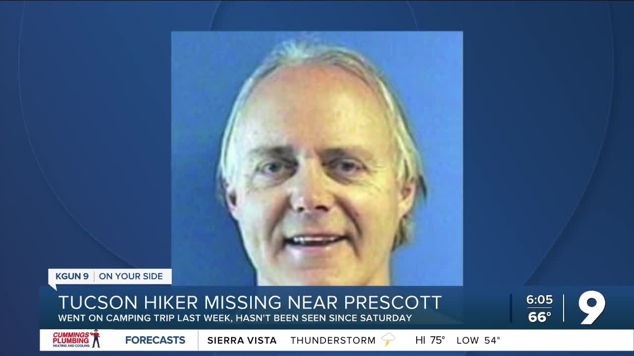 Tucson hiker missing near Prescott