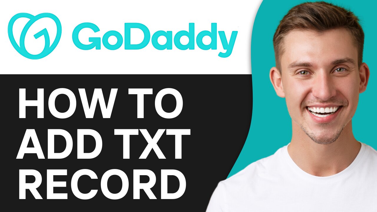 HOW TO ADD TXT RECORD IN GODADDY