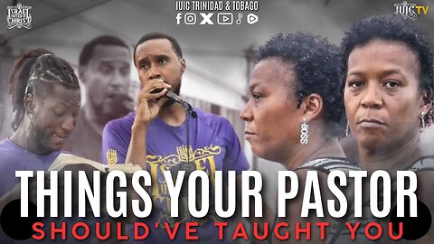 THINGS YOUR PASTOR SHOULD'VE TAUGHT YOU