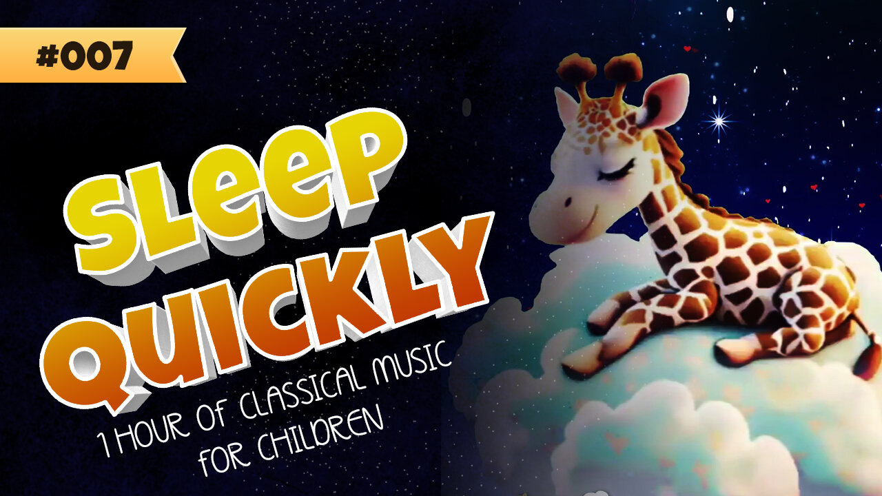 Lullabies for Children's Sleepovers and Bedtime Stories #007 ♫😴 - 1 HOUR