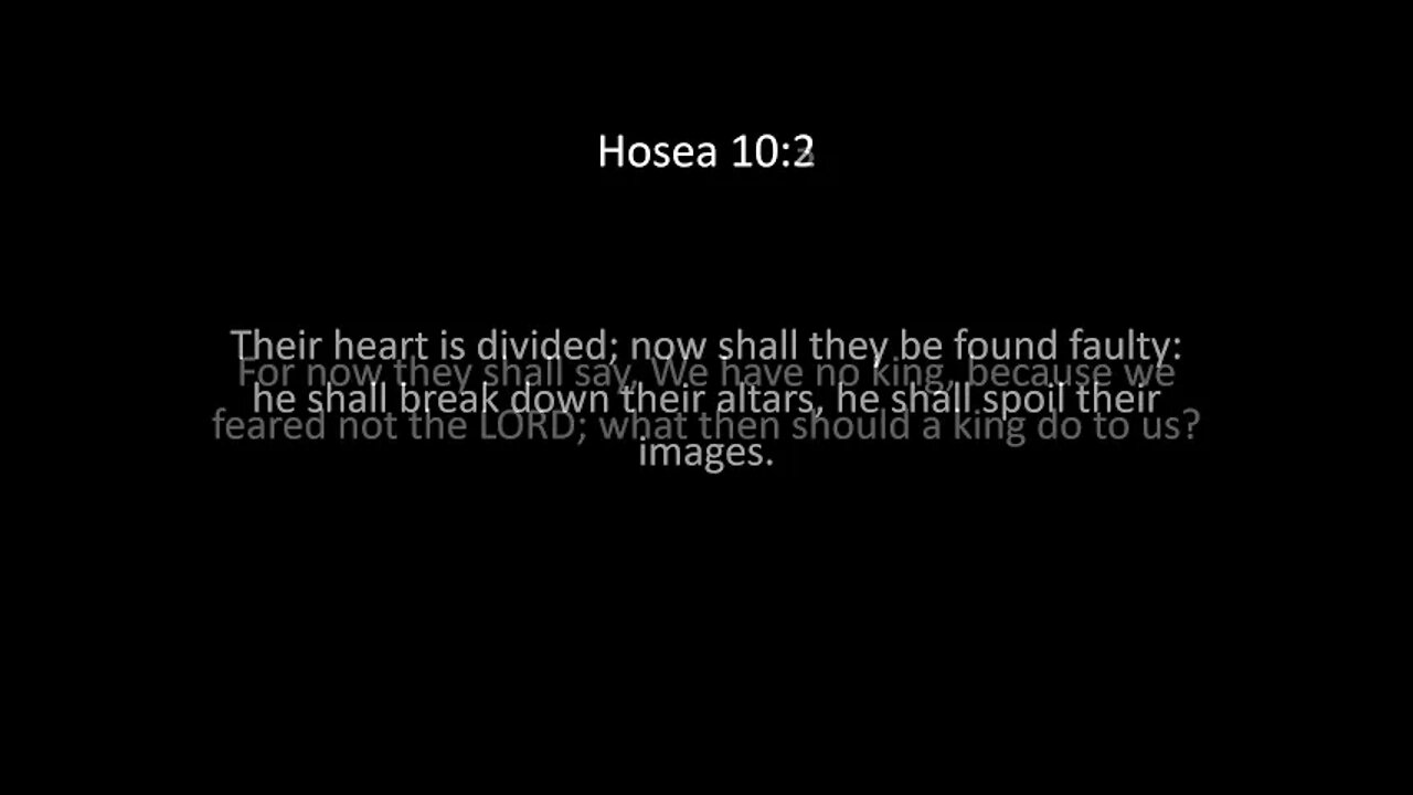 Hosea Chapter 10