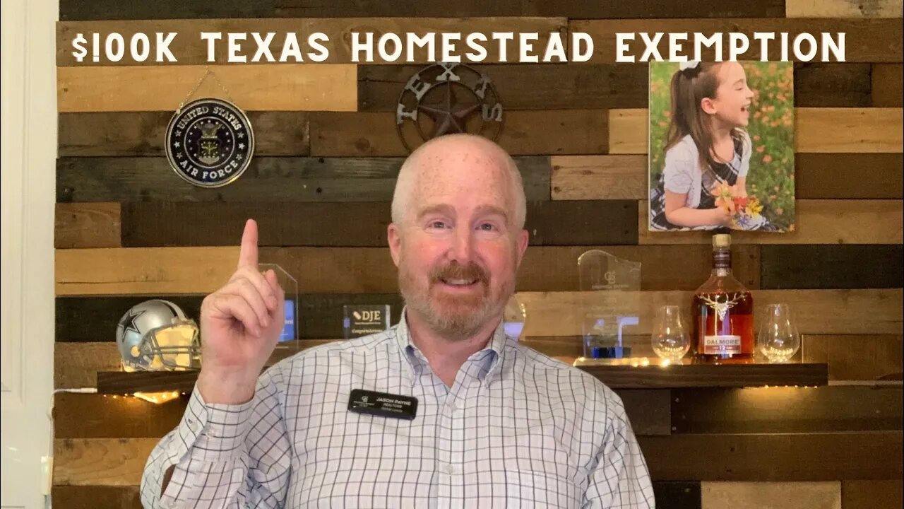 BIG New on the Texas Homestead Exemption!