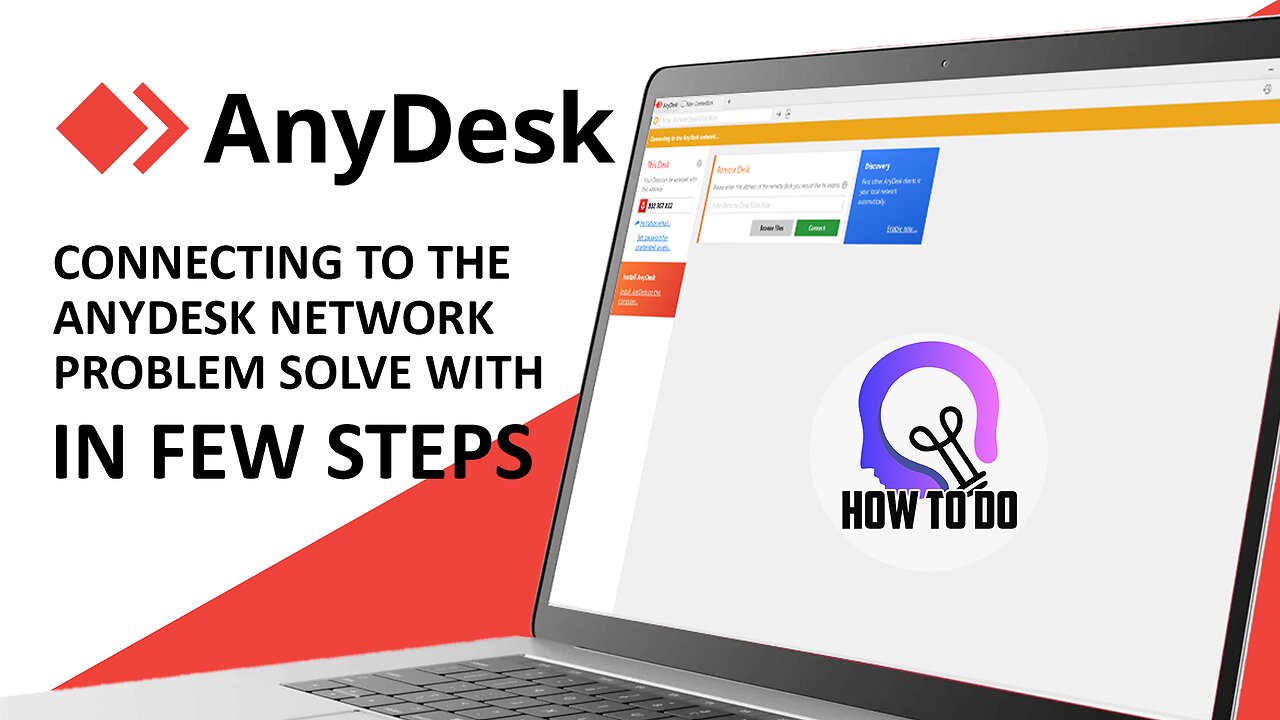 Connecting to the AnyDesk Network Problem Solve with | How to Do