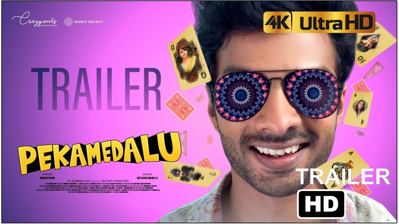 Pekamedalu - Official Trailer | Vinoth Kishan, Anoosha Krishna, RakeshVarre 4K HDR