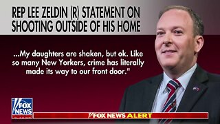 NY gubernatorial candidate Lee Zeldin responds to shooting outside his home