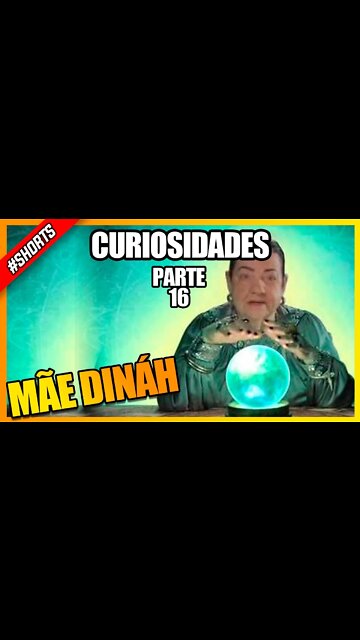 MÃE DINÁH: A VIDENTE E TERAPEUTA HOLÍSTICA #shorts #historia #nostalgia #curiosidades #vidente