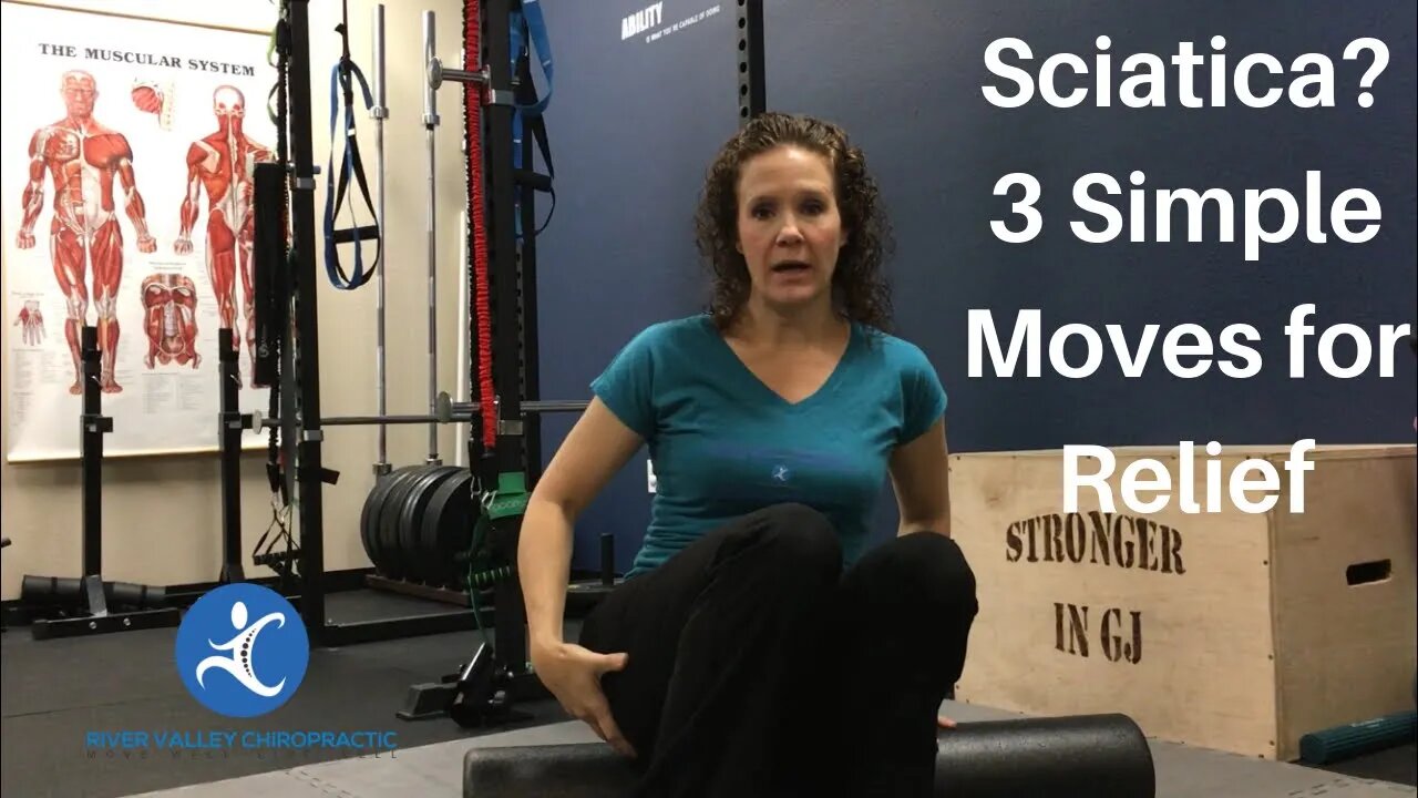 Sciatica? Try these 3 Simple Foam Roller Moves for Relief | Dr K & Dr Wil