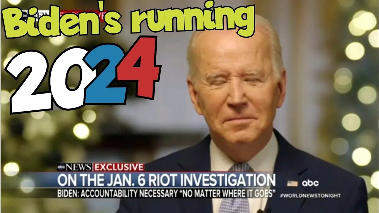 Biden says he will run 2024