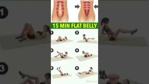 15 min. flat belly
