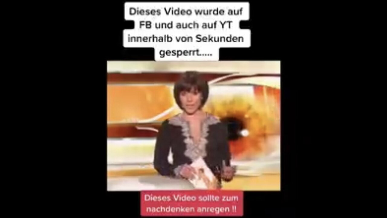 Das Video soll zum Nachdenken anregen......