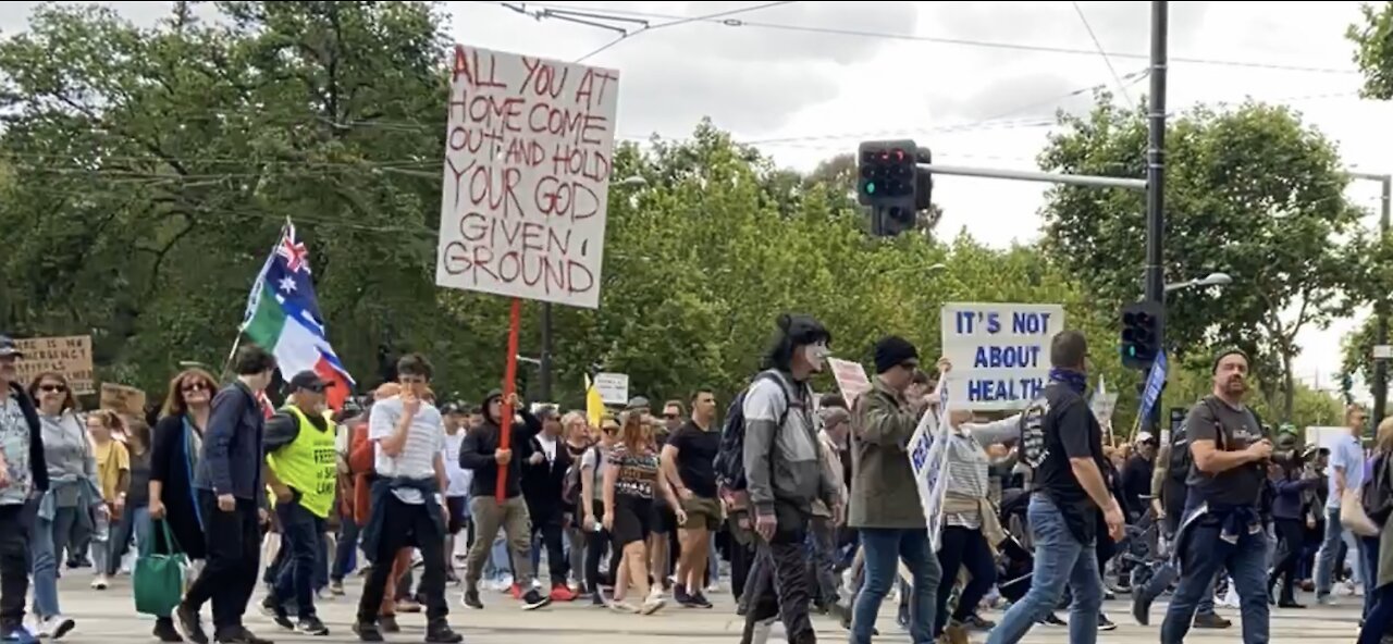 Freedom rally adelaide HOLD THE LINE