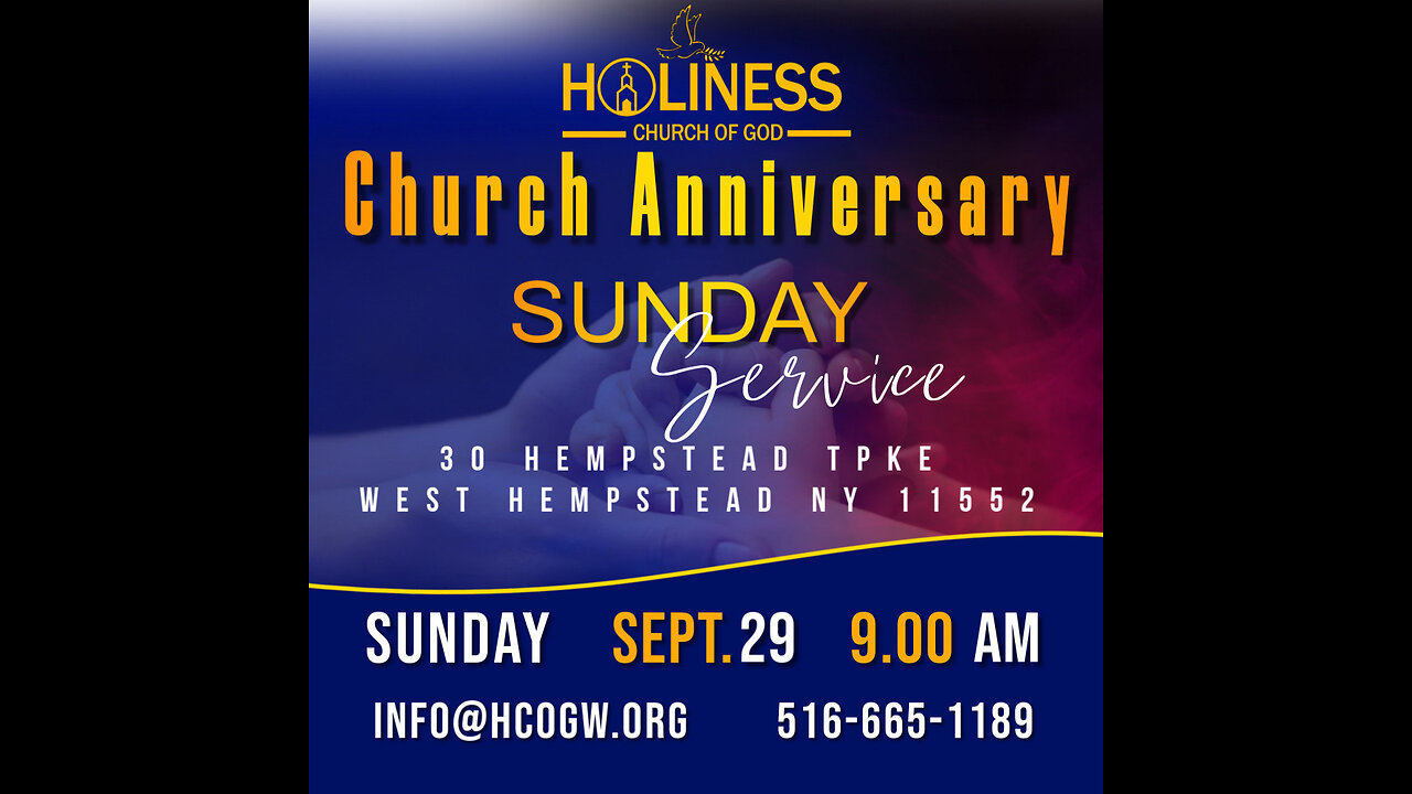 HCOG || Church anniversary 9/29/2024